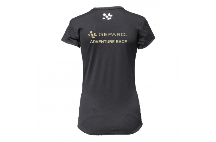 GEPARD Adventure Race - Lbe T-shirt - Dame Sort