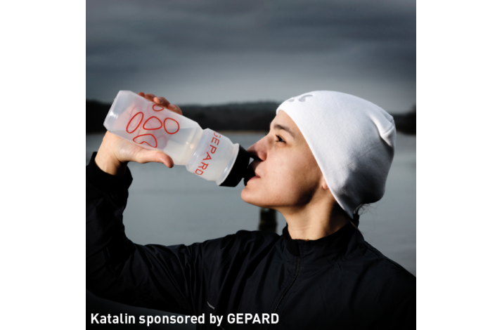 GEPARD Fintmasket Strikhue, Hvid