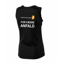 GEPARD Lbe Singlet / Tanktop, Dame, Sort - Epilepsiforeningen